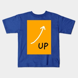 Up! (Orange) Kids T-Shirt